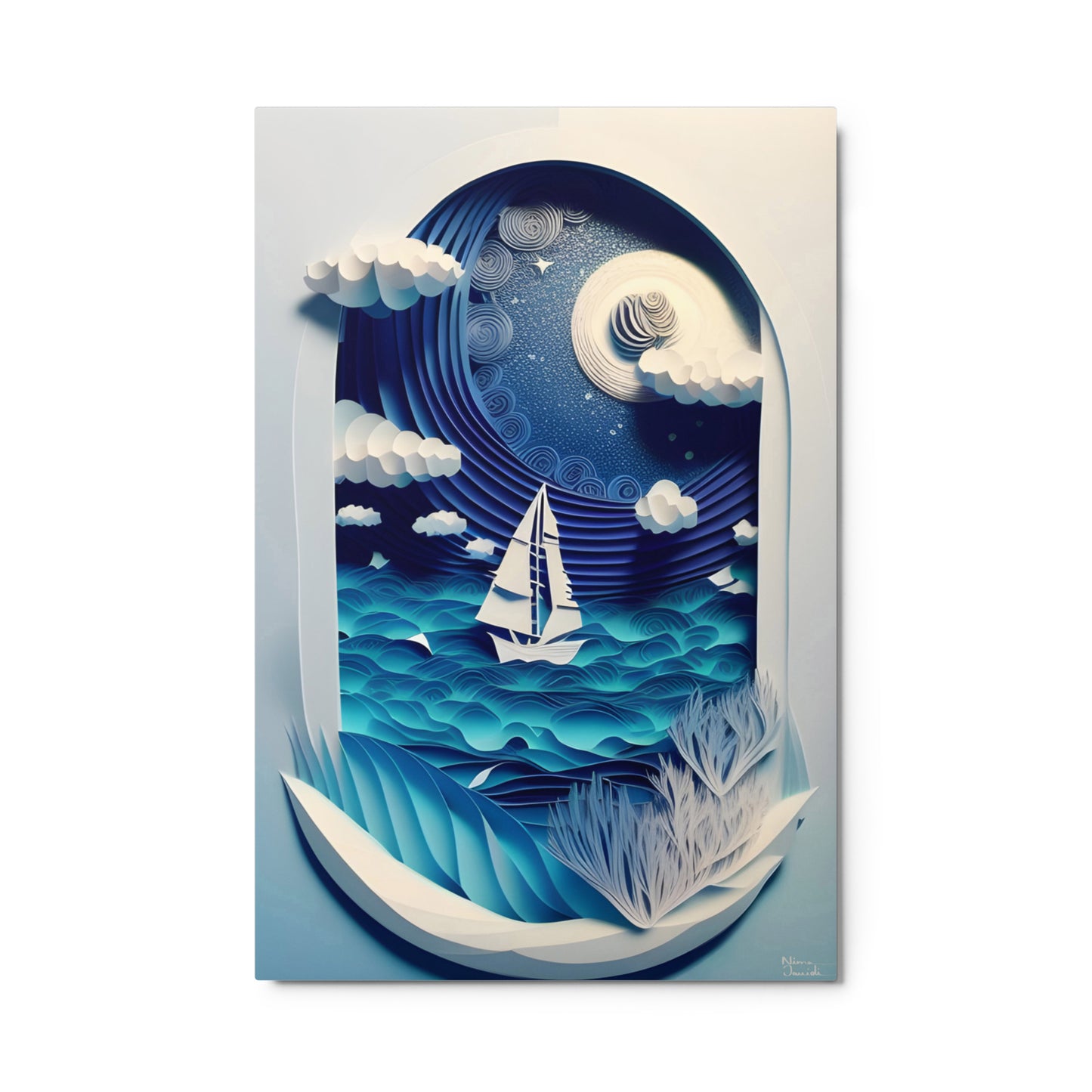 SD09: A Fine Wall Art from the 'Saltwater Dreams' Collection