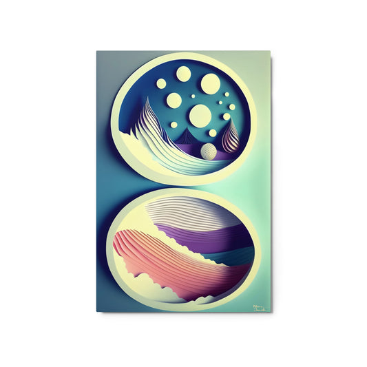 Tidal Tranquility: A Fine Wall Art from the 'Saltwater Dreams' Collection