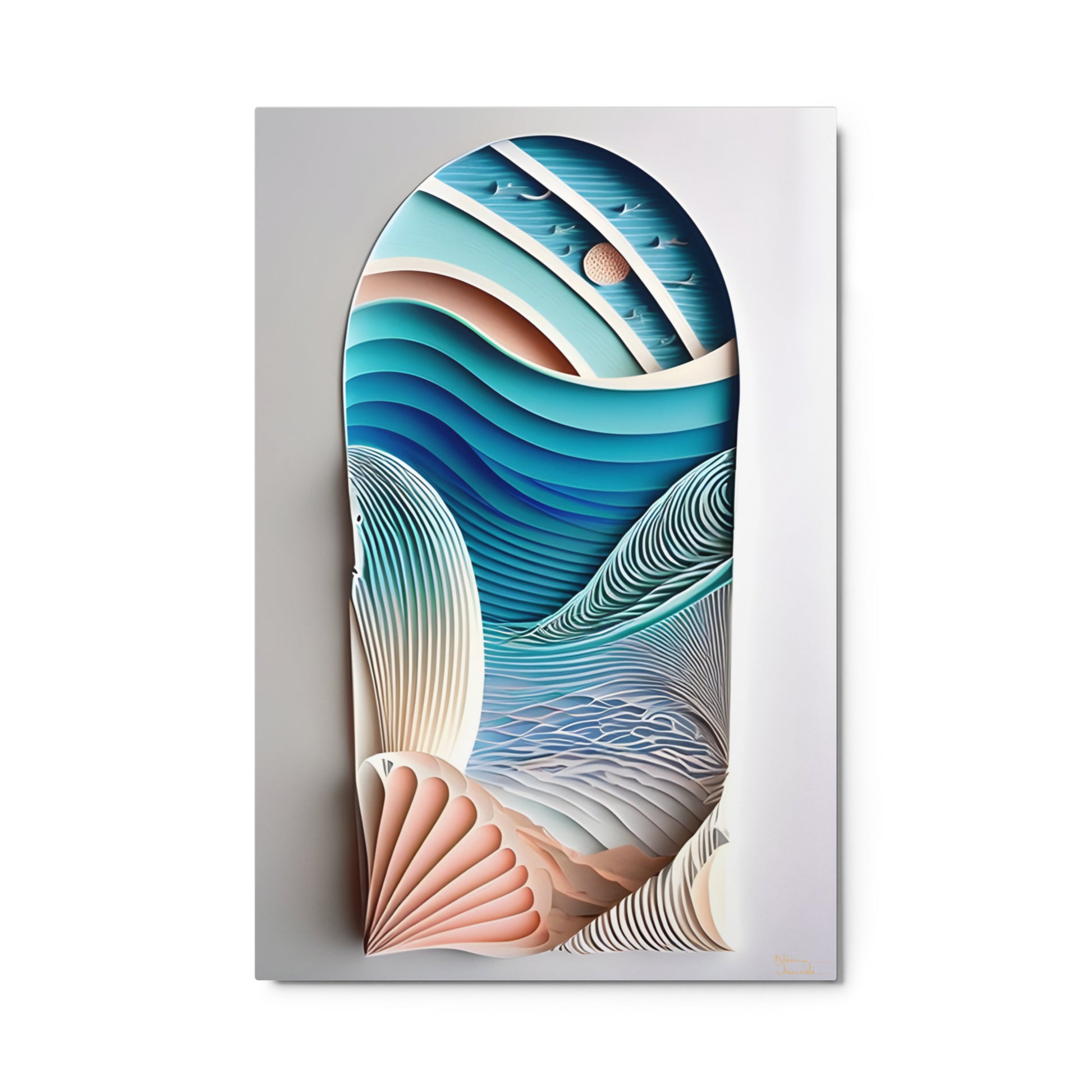 SD06: A Fine Wall Art from the 'Sea & Surf' Collection